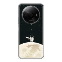 Космические Чехлы для Редми А3икс (VPrint) (На луне)