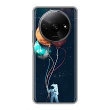 Космические Чехлы для Редми А3икс (VPrint) (Планеты шарики)