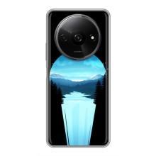 Літній Чохол на Xiaomi Redmi A3x – Синій Водоспад