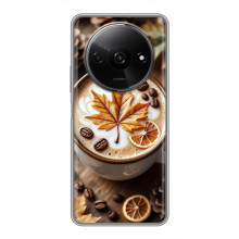 Чехол с уникальным дизайном «Осень с кофе» для Xiaomi Redmi A3x – Пряный кофе