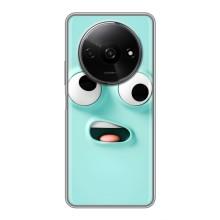 Силиконовые Чехлы (смешные стикеры) для Xiaomi Redmi A3x – мордочка
