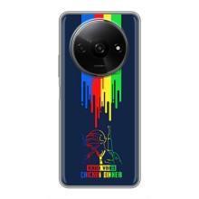 Чехол (TPU) с картинкой "Лого Пабг" на Редми А3х – Арт Пабг