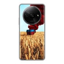 Чехол (TPU) с картинкой "Лого Пабг" на Редми А3х – Дроп