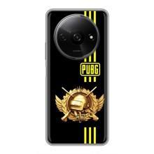 Чехол (TPU) с картинкой "Лого Пабг" на Редми А3х – Лого PUPG