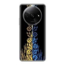 Силиконовый Чехол на Xiaomi Redmi A3x – Патриотическая вышиванка