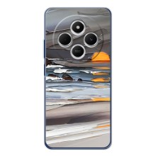 Чехол с картинкой (Стильные) для Редми A4 5G - (AlphaPrint) (Пастель)