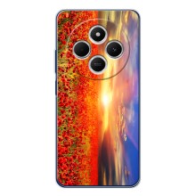 Чехол с картинкой (Стильные) для Редми A4 5G - (AlphaPrint) (Поле тюльпанов)