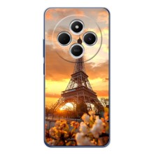 Чехол Эйфелева Башня для Xiaomi Redmi A4 5G - (AlphaPrint) (Солнечная башня)