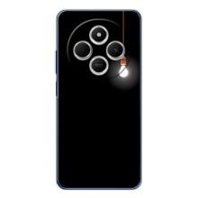 Чехол с картинками на черном фоне для Xiaomi Redmi A4 5G – Лампочка
