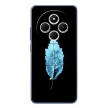 Чехол с картинками на черном фоне для Xiaomi Redmi A4 5G – Листочек