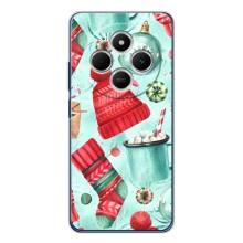 Чехол Санта Клаус для Xiaomi Redmi A4 5G (Одежда)