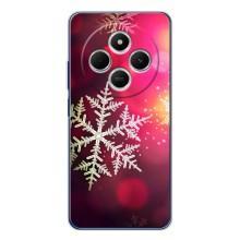 Новогодние Чехлы для Редми A4 5G (VPrint) (Снежинка)