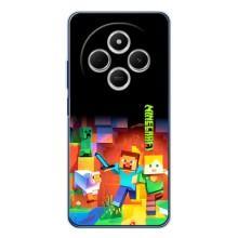 Чехлы для Xiaomi Redmi A4 5G (Персонажи Майн Крафт) – Герой Майнкрафт