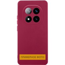 Чехол Silicone Cover Lakshmi Full Camera (AA) для Xiaomi Redmi A5 / Poco C71 – Бордовый
