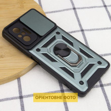 Ударопрочный чехол Camshield Serge Ring для Xiaomi Redmi A5 / Poco C71 – Зеленый