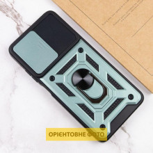 Ударопрочный чехол Camshield Serge Ring для Xiaomi Redmi A5 / Poco C71 – Зеленый