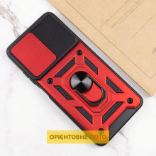 Ударопрочный чехол Camshield Serge Ring для Xiaomi Redmi A5 / Poco C71 – Красный