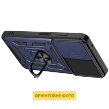 Ударопрочный чехол Camshield Serge Ring для Xiaomi Redmi A5 / Poco C71 – Синий