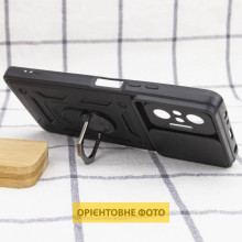 Ударопрочный чехол Camshield Serge Ring для Xiaomi Redmi A5 / Poco C71 – Черный