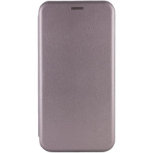Кожаный чехол-книжка Classy для Xiaomi Redmi A5 / Poco C71 – Серый