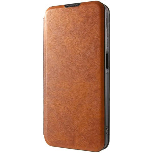 Шкіряний чохол-книжка Belora для Xiaomi Redmi A5 / Poco C71 – Brown