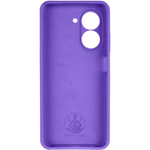 Чехол Silicone Cover Lakshmi Full Camera (AAA) для Xiaomi Redmi A5 / Poco C71 – Фиолетовый