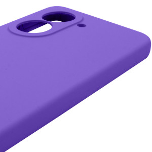 Чехол Silicone Cover Lakshmi Full Camera (AAA) для Xiaomi Redmi A5 / Poco C71 – Фиолетовый
