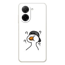 Бампер с принтом Мемы для Xiaomi Redmi A5 (Непонимание)