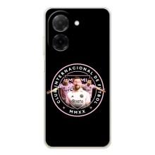 Чехлы для Редми А5 - Лео Месси Маями (Месси в лого)