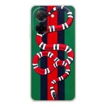 Чехлы ГУЧЧИ для Редми А5 (AlphaPrint) (Gucci змия)