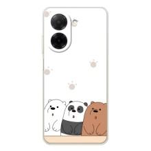 Чохли з зображенням різних тварин на Xiaomi Redmi A5 (Здивовані ведмедики)