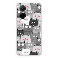 Чехлы с Котиками для Xiaomi Redmi A5 (VPrint) (Рисованные котики)