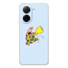 Чехлы с Патриком на Xiaomi Redmi A5 – Патрик с подушкой
