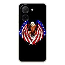 Чохол Прапор USA для Xiaomi Redmi A5 – Крила США