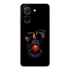 Чохол з Мавпами Xiaomi Redmi A5 - (AlphaPrint)