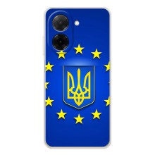Чехол с Украинской символикой на Редми А5 – Украина это Европа