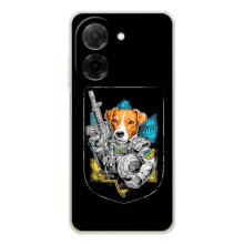 Чехол с принтом для Xiaomi Redmi A5 (Патрон Воин)