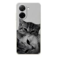 Чехол с рисунком кот на Xiaomi Redmi A5 – Пара котов