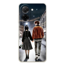 Чохол з дизайном Венздей 2 на Xiaomi Redmi A5 – Венздей і Тайлер