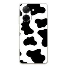 Чохол з принтом корови на Редмі А5 (Чорний принт)