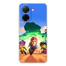 Силиконовый Чехол на Xiaomi Redmi A5 с картинкой Brawl Stars (Бравел Старс)