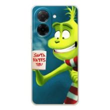 Рождественские Чехлы для Xiaomi Redmi A5 (VPrint) (Зеленый Гринч)