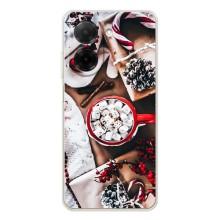 Рождественские, Праздничные Чехлы для Редми А5 (Рождественская атмосфера)