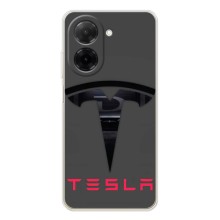 Силіконовий бампер з картинкою машини на Xiaomi Redmi A5 – Logo TESLA