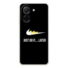 Силиконовый Чехол на Xiaomi Redmi A5 с картинкой Nike (Later)