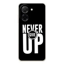 Силиконовый Чехол на Xiaomi Redmi A5 с картинкой Nike (Never Give UP)