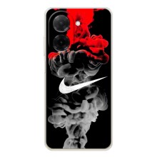 Силиконовый Чехол на Xiaomi Redmi A5 с картинкой Nike (Nike дым)