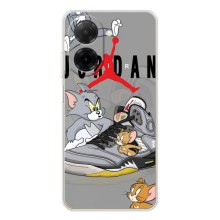 Силиконовый Чехол Nike Air Jordan на Редми А5 – Air Jordan