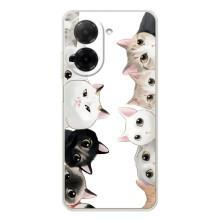 Силиконовый чехол с котиком для Xiaomi Redmi A5 – Коты