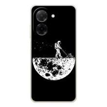 Силиконовый Чехол с принтом "Космонавты" на Xiaomi Redmi A5 – Космонавт